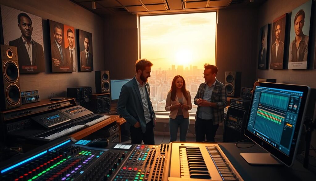 AI-in-music-production-1024x585 Unleashing Creativity with AI: Groundbreaking Innovations