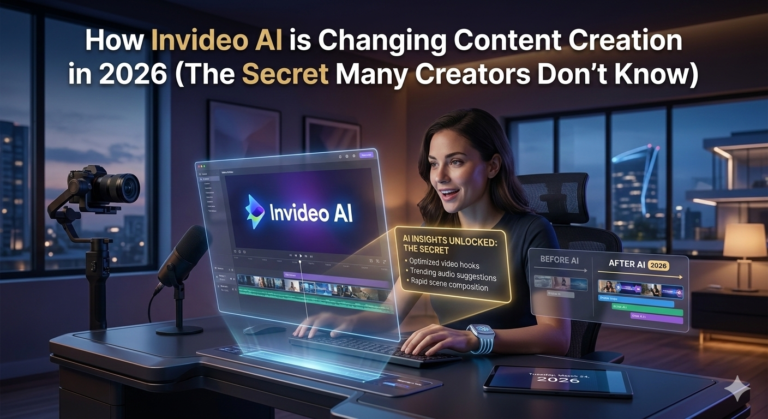 How Invideo AI is Changing Content Creation in 2026 (The Secret Many Creators Don’t Know)